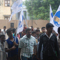 Vijay Fans at Devi Cinemas - Pictures | Picture 105483